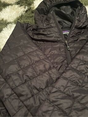 Women’s Patagonia Nano Puff Hoody-XXL-Black